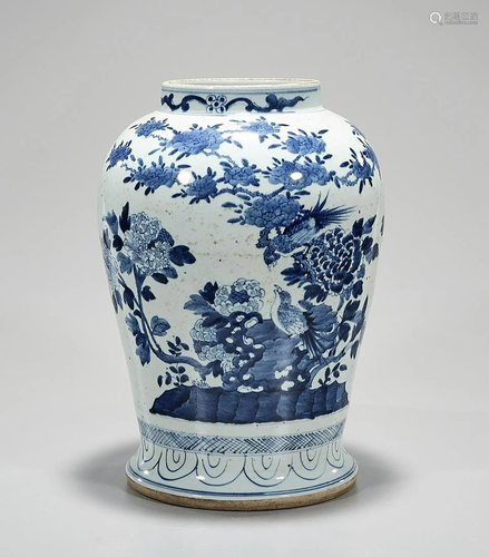 Chinese Blue and White Porcelain Vase