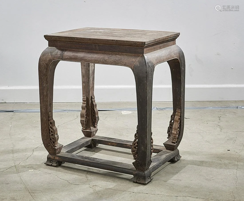 Chinese Hard Wood Side Table