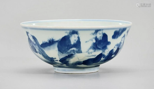 Chinese Blue and White Porcelain Bowl