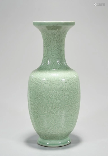 Chinese Celadon Porcelain Vase