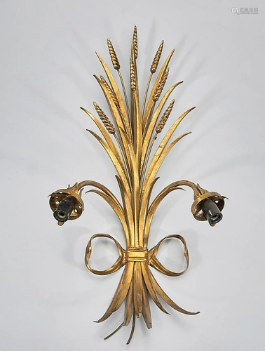 Gilt Metal Sconce