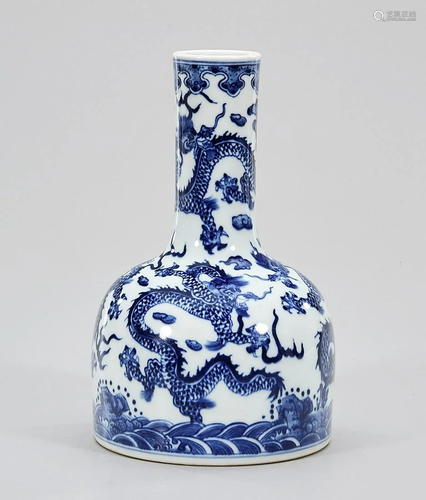 Chinese Blue and White Porcelain Vase