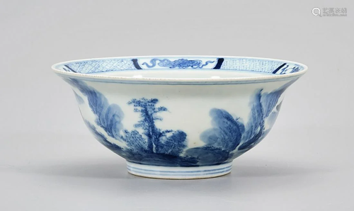 Chinese Blue and White Porcelain Bowl