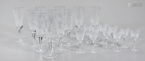 Two Groups of Waterford Crystal Glasses