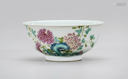 Chinese Enameled Porcelain Bowl