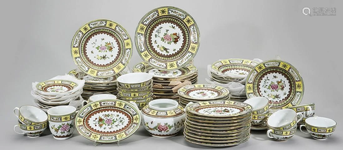 Large Set of Chinese Porcelain Dinnerware