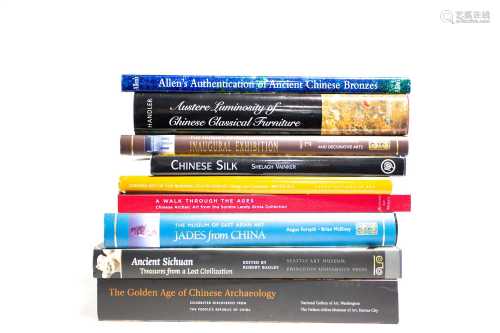 A collection of Chinese Art reference books, to include Angus Forsyth/Brian McElney - The Museum