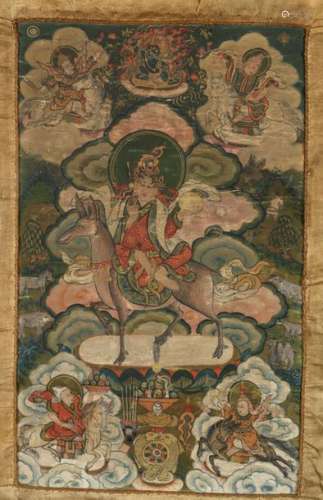 Les cinq dieux personnels de l'individu Mongolie, …
