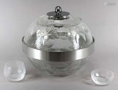 Glasbowle, wohl Entwurf von Timo Sarpaneva um 1970…