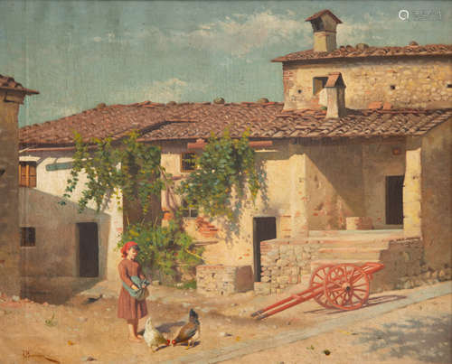 ODOARDO BORRANI (ITALIAN 1833-1905)