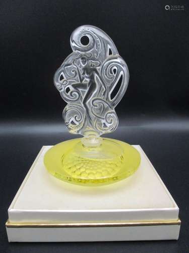 A Lalique Limited Edition perfume, 2005 Flacon Collection, 'Songe', etched to underside Lalique R