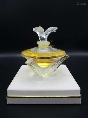 A Lalique Limited Edition perfume, 2010 Flacon Collection, 'Cascade', etched to underside Lalique