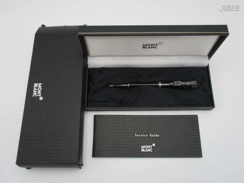 A Montblanc Meisterstruck Limited edition Imperial Dragon ballpoint pen, number 1947 out of 3500,