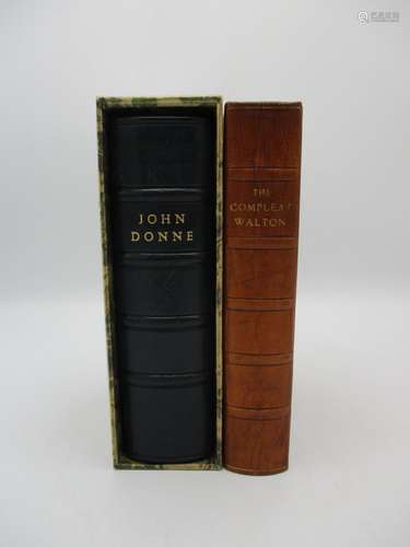 Walton Izaak. The Compleat Angler, The Lives of Donne, Wotton, Hooker, Herbert & Sanderson, with