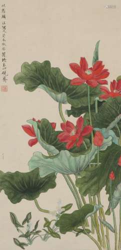 chinese painting by yu feian