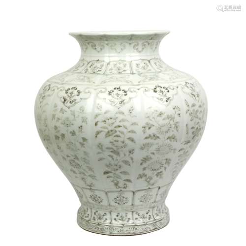 chinese underglaze red  porcelain pot,ming dynasty