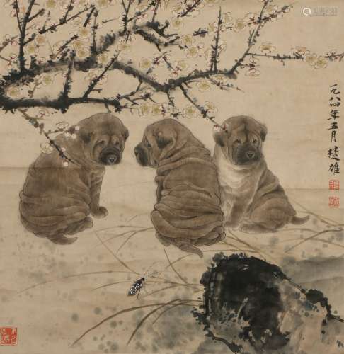chinese painting by fang chuxiong