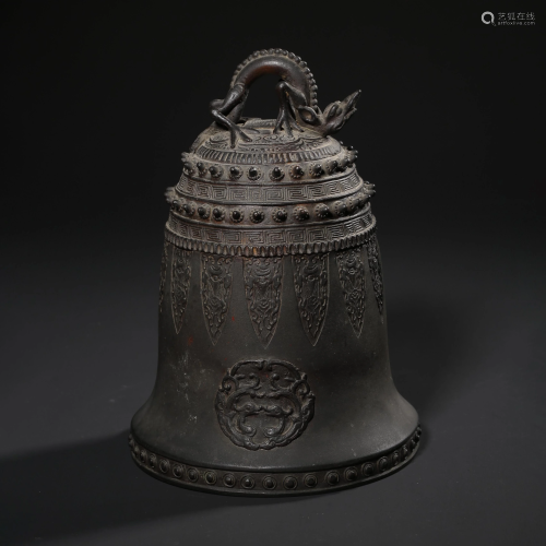 A Dragon Bronze Bell