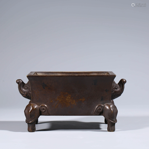 A Bronze Incense Burner