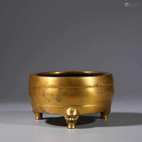 A Bronze Incense Burner