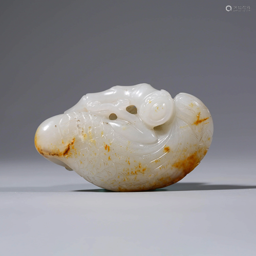 A Carved Jade Bird