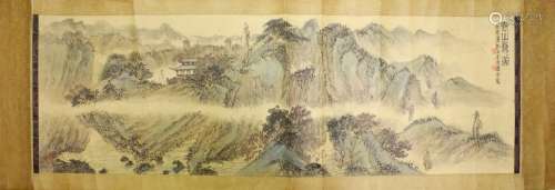Chinese Painting of Landscape, Fu Baoshi