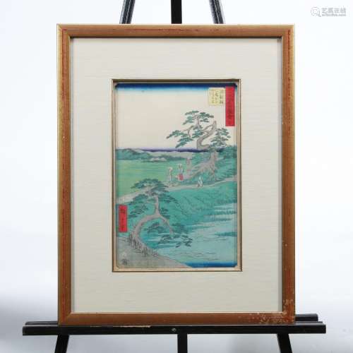 Original Woodblock Print by Hiroshige I (1797-1858)