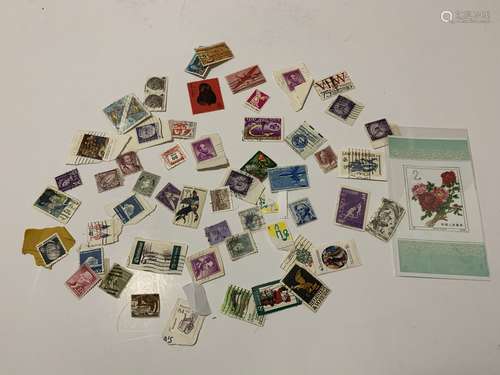 Set Of Assorted Old Stamp Collection