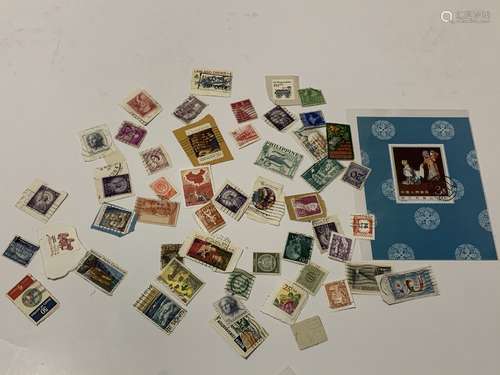 Set Of Assorted Old Stamp Collection