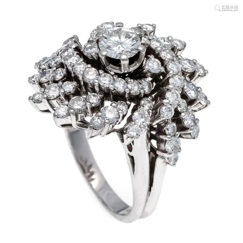 Diamond ring WG 750/000 with o