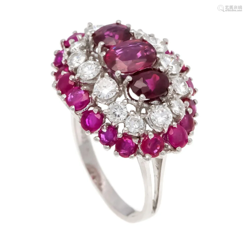 Ruby and brilliant ring WG 585