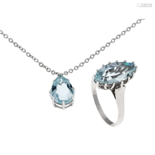 Aquamarine set WG 585/000 with