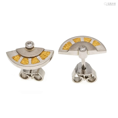 Brilliant ear studs PT 950/000