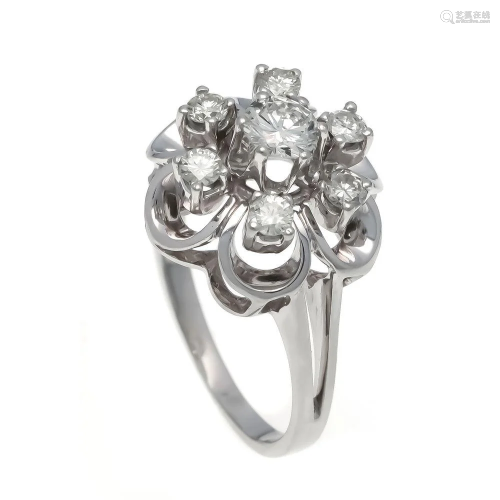 Diamond ring WG 585/000 with o