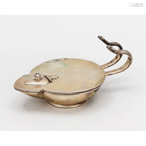 Oil lamp, probably German, 192