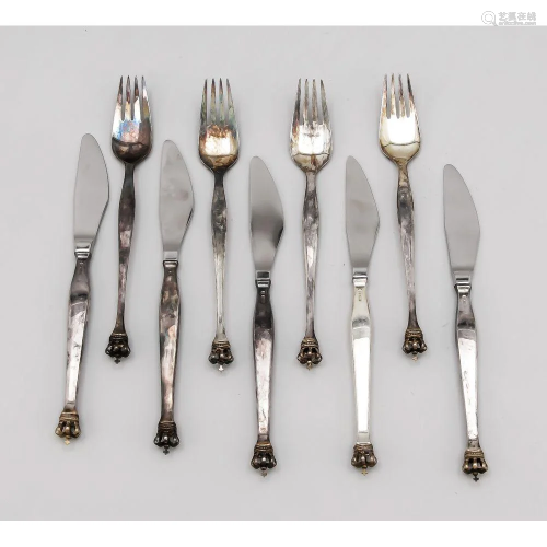 Nine pieces of cutlery, Denmar