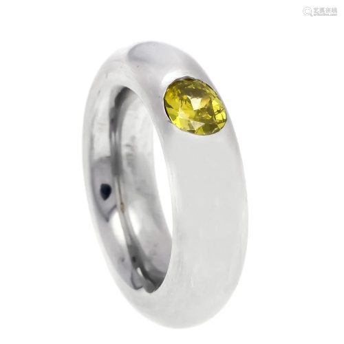 Designer diamond ring WG 750/0