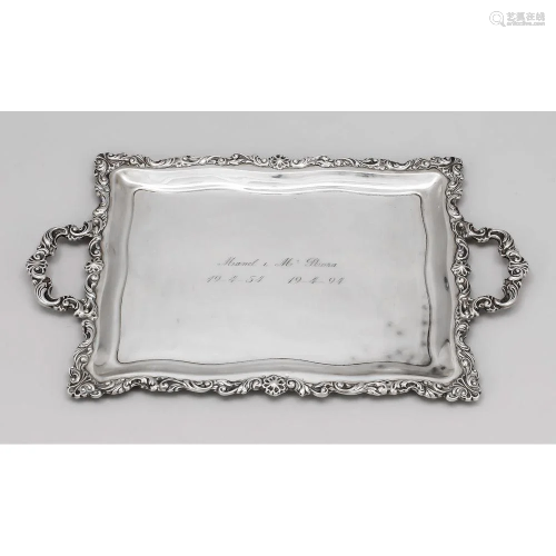 Rectangular tray, Spain, 20th