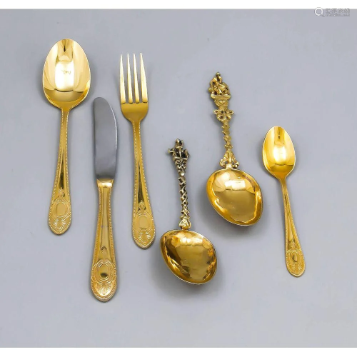 Two decorative spoons, probabl