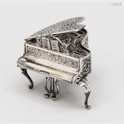 Miniature concert grand piano,