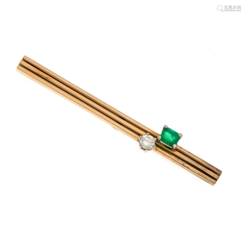 Emerald and brilliant rod need