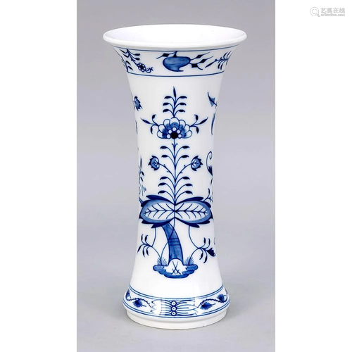 Pole vase, Meissen, mark after