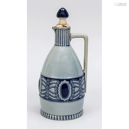 Art Nouveau handle jug, cerami