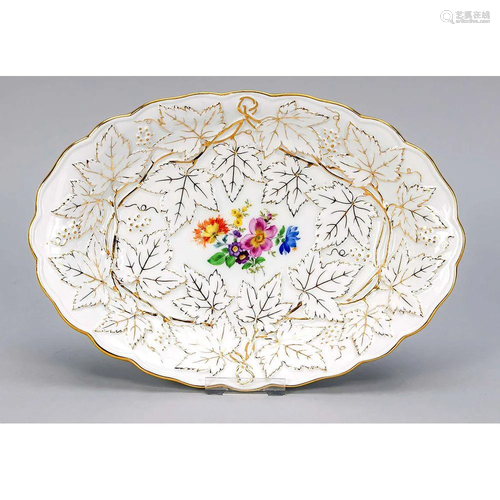 Splendid bowl, Meissen, 1950s,