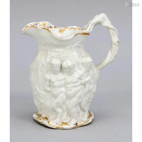 Jug with handle, Jacob Petit,