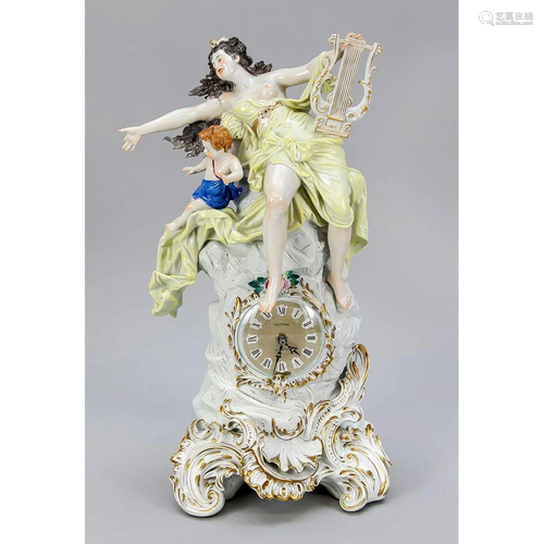 Porcelain clock, Scheibe-Alsba