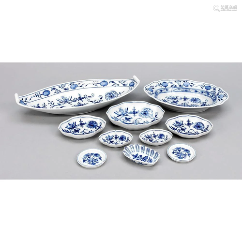 Mixed lot, 10 pieces, Meissen,