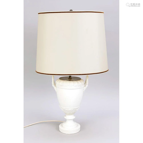 Table lamp, KPM Berlin, mark 1