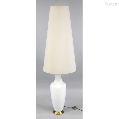 Large floor lamp, KPM Berlin,