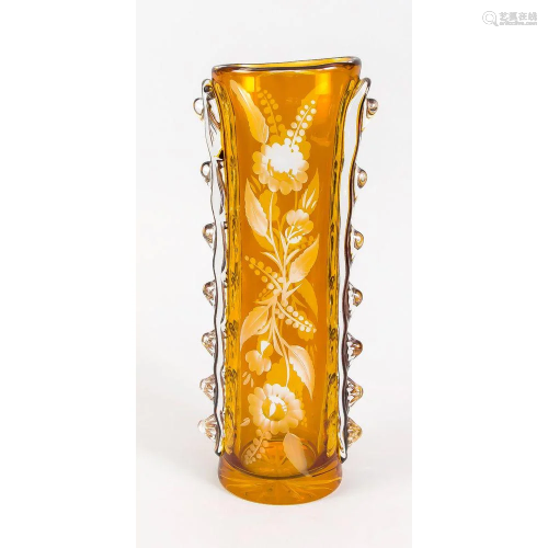 Vase, 20th century, round stan
